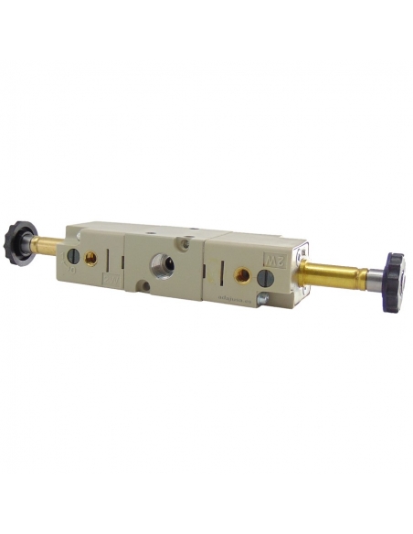 Solenoid valve 1/8 3 ways bistable Metal Work - ADAJUSA