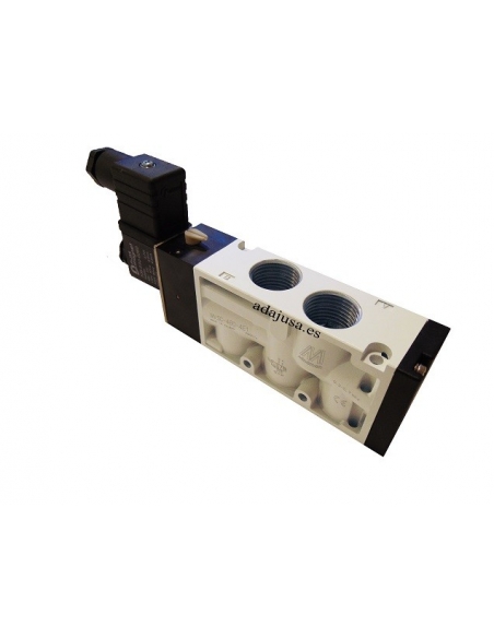 Solenoid valve 1/2 5-way monostable 24Vdc - Mindman S.460 - ADAJUSA