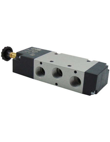Solenoid valve 1/8 5/2 monostable BASIC - Metal Work - ADAJUSA