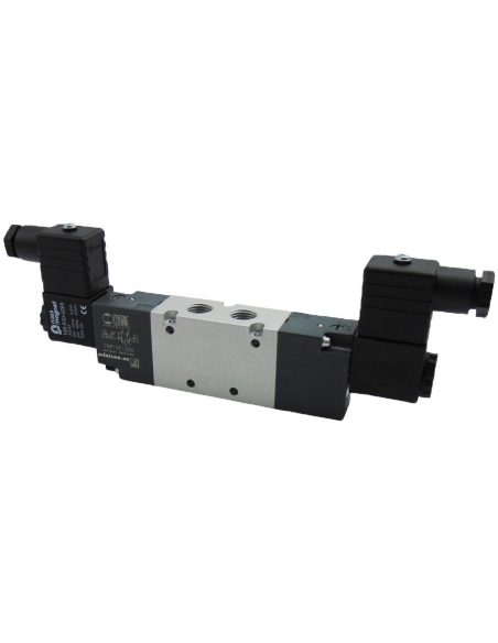 Magnetventil 1/4 5/2 bistabil 24 Vdc BASIC - Metal Work