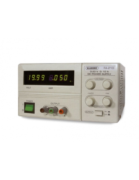 20V, 10A PROMAX/ADAJUSA power supply