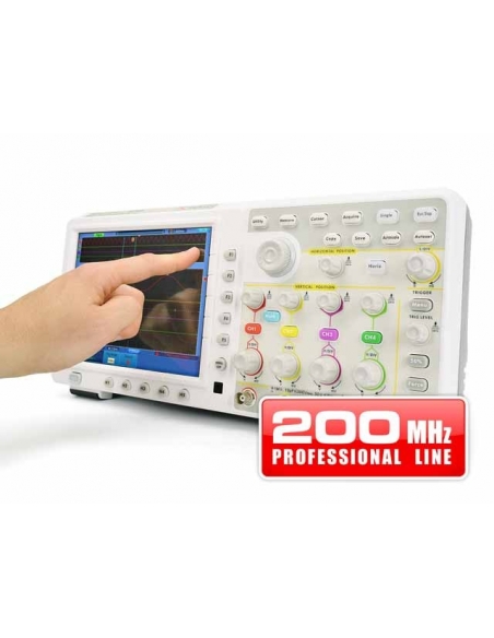 Oscilloscope Touch Screen 200MHz PROMAX / ADAJUSA