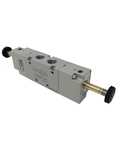 Solenoid valve 1/4 5 ways bistable differential - Metal Work - ADAJUSA