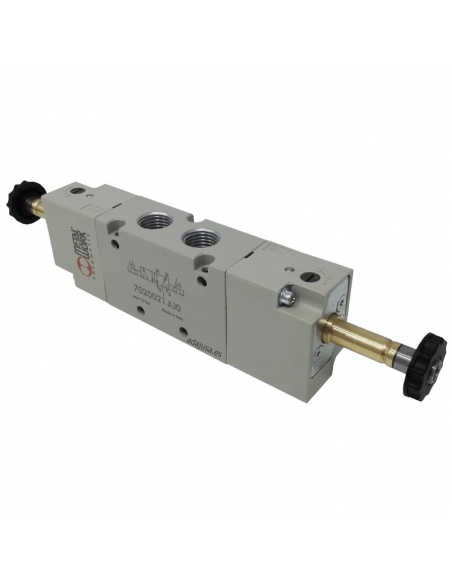 Magnetventil 1/4 5 Wege bistabiles Differential - Metal Work - ADAJUSA