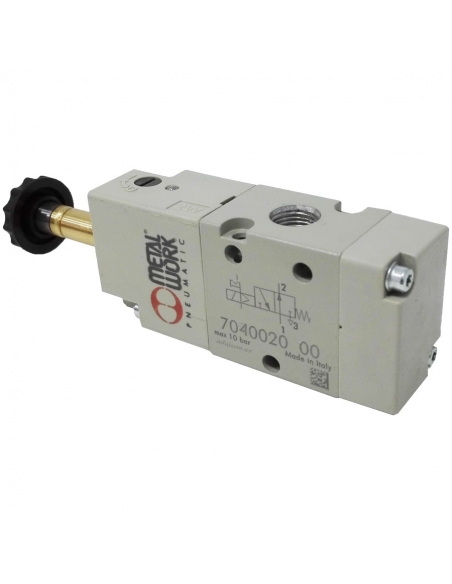 Solenoid valve 3/8 3 ways monostable assisted NC - Metal Work - ADAJUSA