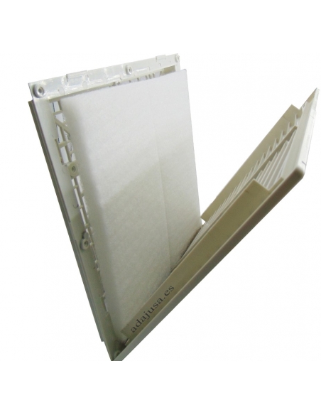 Ventilation grille with filter 255x255mm