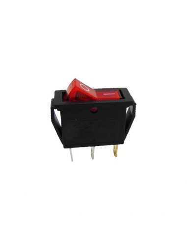 Red light switch 10A-250V Adajusa