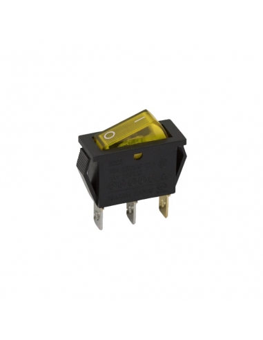 Gelb leuchtender Schalter 10A-250V Adajusa