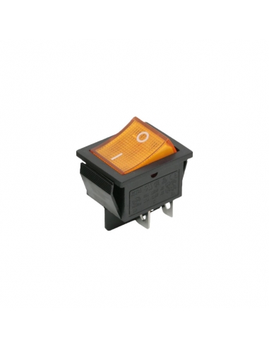 Yellow light switch 16A-250V Adajusa