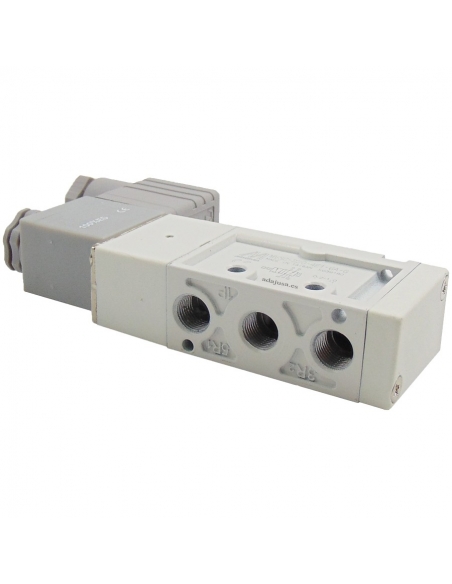 Solenoid valve 1/8 5 ways monostable coil 230Vca - Mindman
