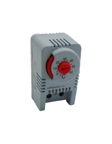 Analog thermostat closed contact