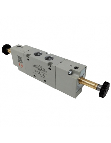 Solenoid valve 3/8 5/3 closed centers - Metal Work - ADAJUSA