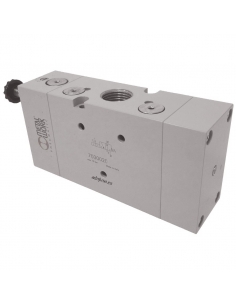Magnetventil 1/2 3 Wege monostabil stromlos offen NO - Metal Work - ADAJUSA