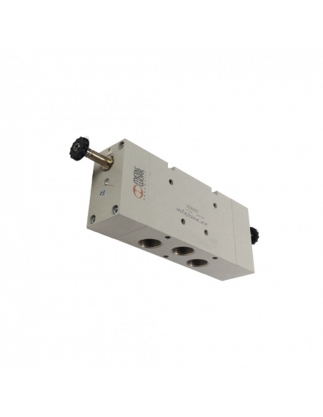 Solenoid valve 1/2 5 way 3 positions escape centers - Metal Work - ADAJUSA