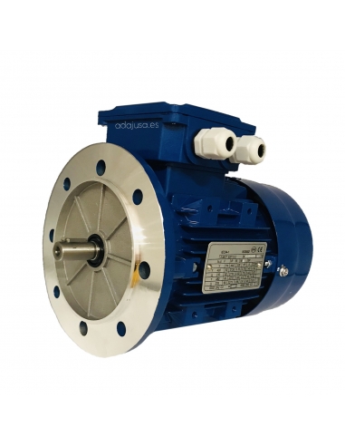 Drehstrommotor 1,5Kw 2CV 230/400V 1500 U/min IE3 Flansch B5
