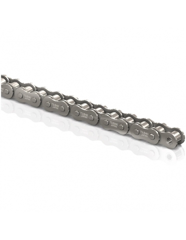 Stainless single roller chain 1/2 08BSS-1 DIN 8187 Tsubaki - ADAJUSA