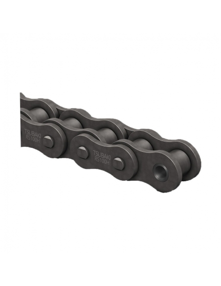Reinforced single roller chain step 19.05 60H ANSI 12AH-1 ASA 8188 - Tsubaki