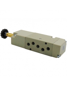 Monostabiles pneumatisches Magnetventil 5/2 unterstützt auf Basis - Metal Work - ADAJUSA 2