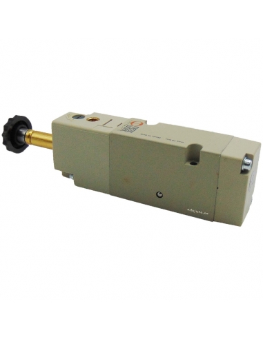 Pneumatic solenoid valve 5/2 monostable series 70 on Metal Work basis - ADAJUSA