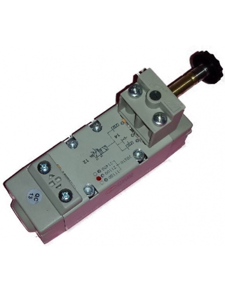 magnetventil ISO Größe 1 monostabil ohne Spule Metal Work - ADAJUSA