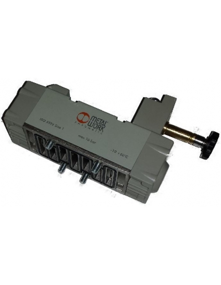 ISO solenoid valve size 1 monostable without Metal Work coil - ADAJUSA