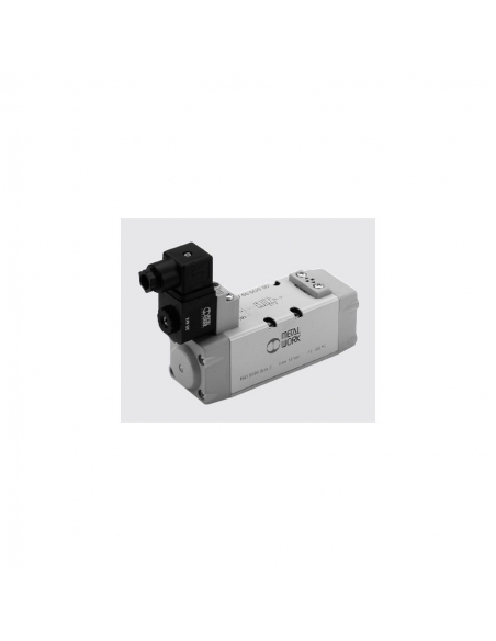 ISO solenoid valve size 2 monostable 230Vac Metal Work - ADAJUSA