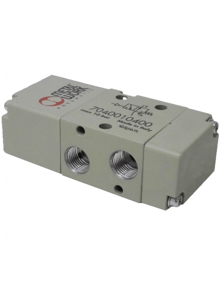 3/8 3-way monostable valve NO Metal Work - ADAJUSA