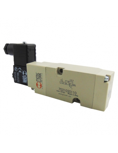 Monostable NAMUR solenoid valve 4/2 with coil 24Vac Metal Work - ADAJUSA
