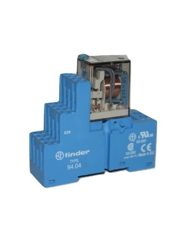 Relay base 4 contacts Series 94 FINDER