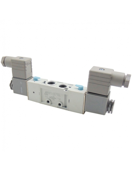 Magnetventil 1/8 5/3 Auspuffanlagen 230Vac Mindman S.220 - ADAJUSA