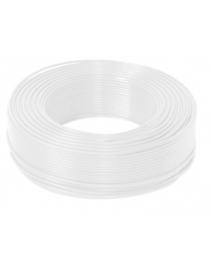 Einadriges flexibles Kabel 0,5 mm2 Farbe weiß Adajusa