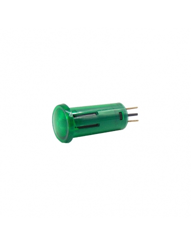 Green signal light 230 Vac 12mm