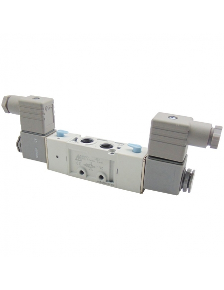 Magnetventil 1/2 5 Wege bistabil 24Vdc - Mindman S.500 - ADAJUSA