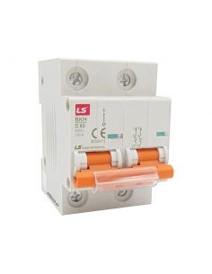 2-poliger Leitungsschutzschalter 63A 10kA (2x63A) - LS