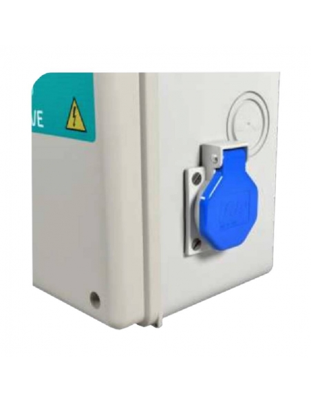 Steuer- und Schutztafel ECO-VE-COMBI einphasig 63A SCHUKO SOCKET Toscano ADAJUSA