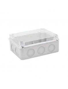 Wasserdichte Box 250x200x90mm vorgestanzt | Adajusa