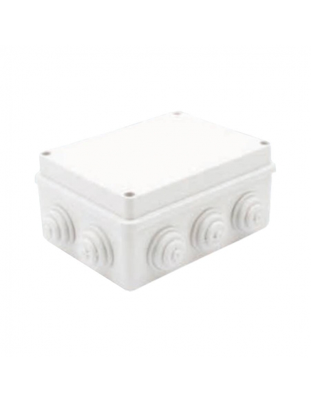 Plastic box 100x100x50mm cones