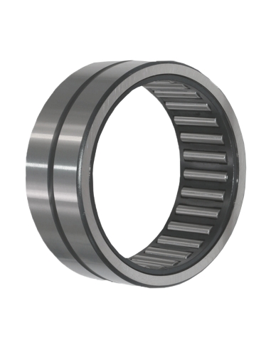 Needle roller bearings with ribs without inner ring single row NK 12 16 TN 12x19x16 ISB - ADAJUSA