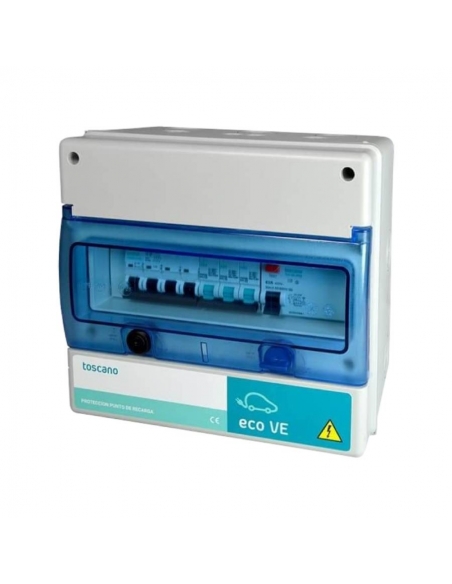 Three-phase ECO-VE-COMBI control panel and protection 16A Toscano ADAJUSA