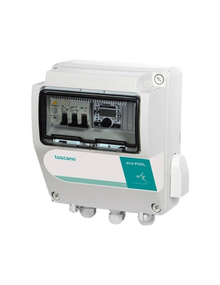 Control panel and protection for treatment plants ECO-POOL-230-T50-D Toscano | ADAJUSA