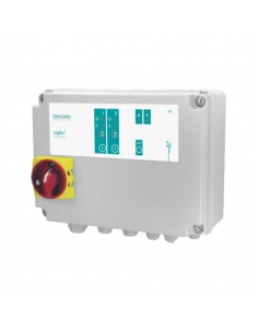 Steuer- und Schutztafel für 2 einphasige/dreiphasige V2P-Pumpen TOSACNO | ADAJUSA