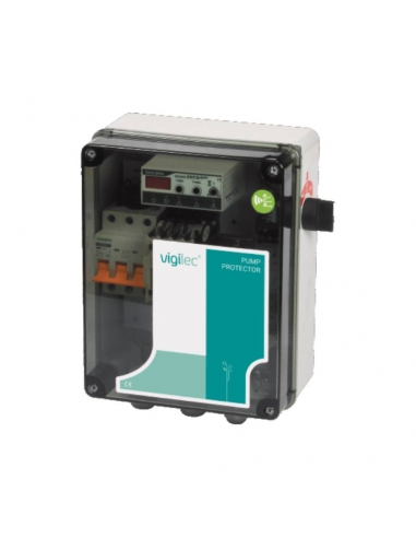 Steuer- und Schutztafel für 1 einphasige/dreiphasige Pumpe V1Z-230 TOSACNO | ADAJUSA