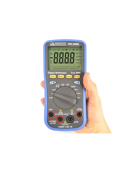 Digitales Multimeter PD-350 PROMAX / ADAJUSA