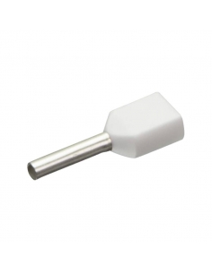Beutel mit 100 vorisolierten 0,5-mm-Doppelendhülsen