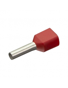 Beutel mit 100 vorisolierten 1mm-Doppelendhülsen