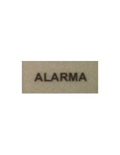 ALARM" Etikett