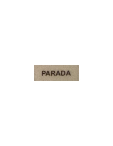 Etiqueta "PARADA"
