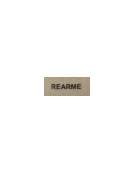REARME" Etikett