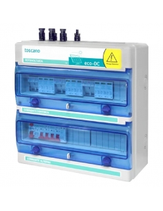 Schutzpanel für Photovoltaikanlagen 2 Stränge / 2 MPPT ECO-DC-INV-AC TOSCANO | ADAJUSA