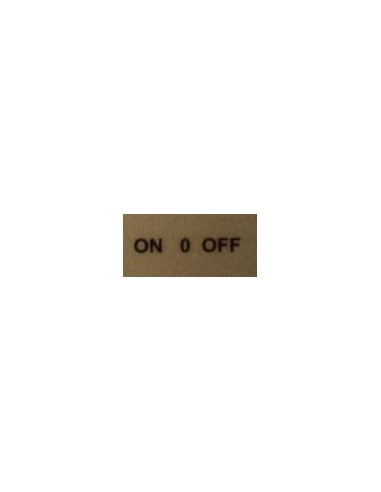 Label "ON-0-OFF"